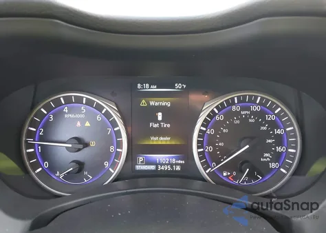 2015 Infiniti Q50 Premium z USA, uszkodzony, nr VIN JN1BV7AP0FM344737